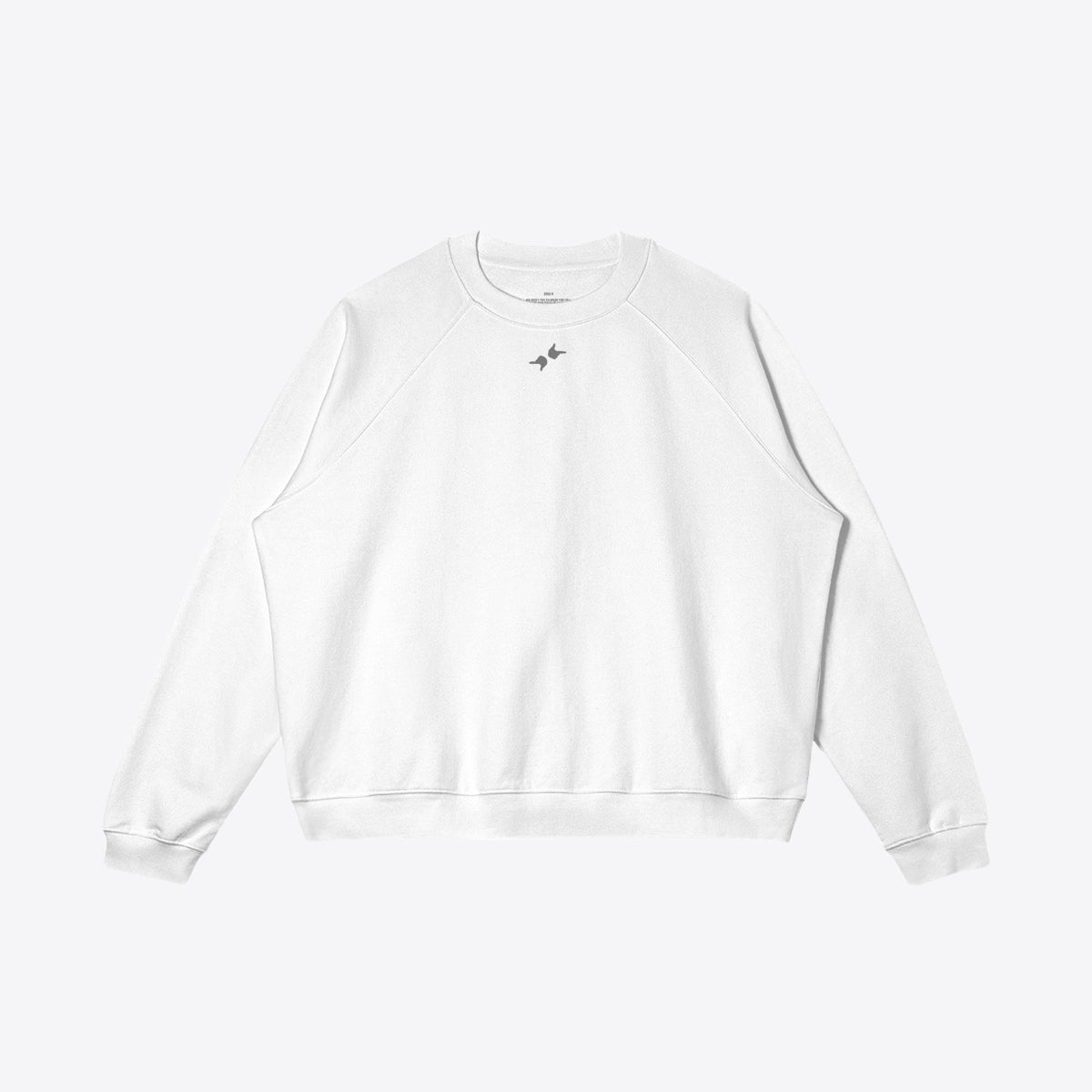 OVERSIZED SWEATSHIRT WHITE